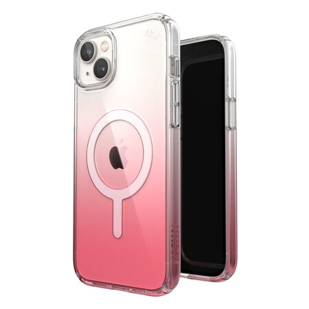 Speck Presidio Perfect Clear Magsafe Case For Apple Iphone 14 Plus, Vintage Rose Fade 150123-9509